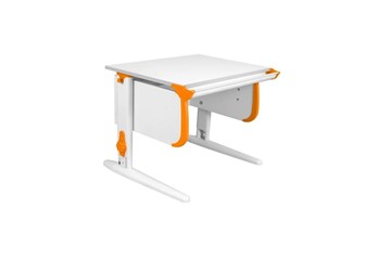 Детский стол-трансформер 1/75 (СУТ.24) белый/белый/Оранжевый в Пензе