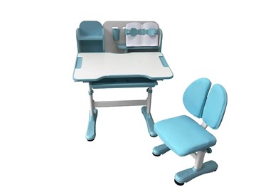 Стол растущий и стул Vivo Blue FUNDESK в Пензе - предосмотр 3