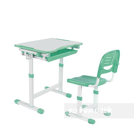 Парта растущая + стул Piccolino Green в Пензе - изображение