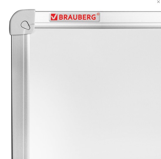 Магнитная доска для рисования BRAUBERG 100х150 см, алюминиевая рамка в Пензе - изображение 3