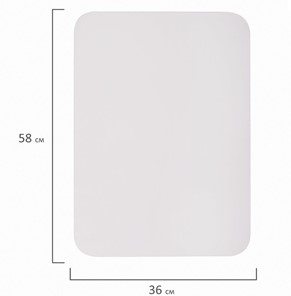 Доска магнитно-маркерная на холодильник BRAUBERG, 58х36 см с маркером, магнитом и салфеткой в Пензе - предосмотр 8