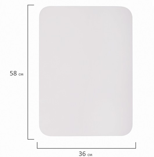 Доска магнитно-маркерная на холодильник BRAUBERG, 58х36 см с маркером, магнитом и салфеткой в Пензе - изображение 8