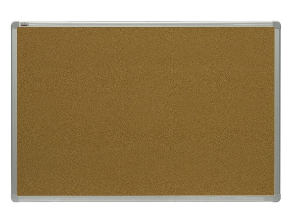 Пробковая доска для объявлений 2х3 OFFICE, TСA129, 90х120 см, алюминиевая рамка в Пензе - изображение