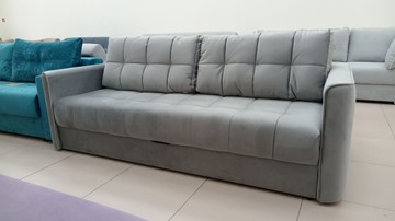 Прямой диван Татьяна 5 БД Граунд 05 серый в Пензе